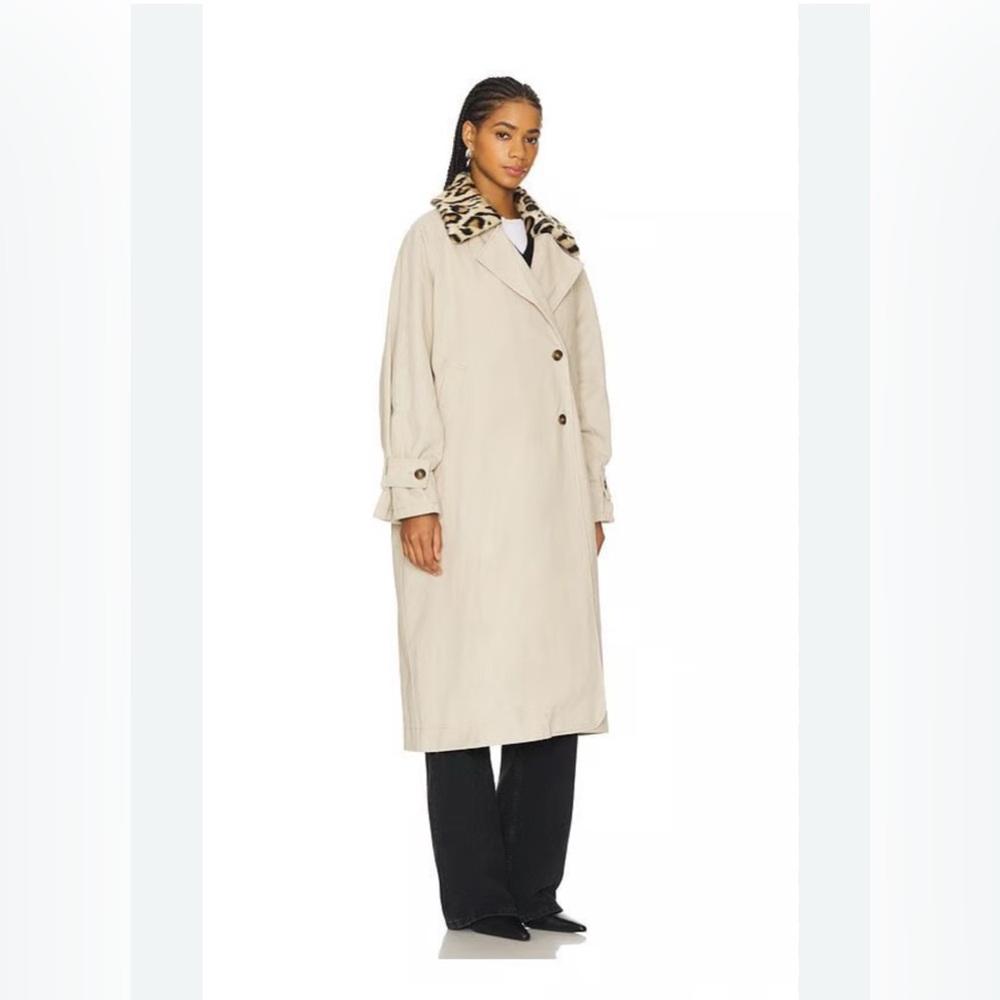 Free People Need It Trench in French Oak - Picture 2 of 3